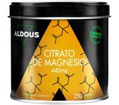 Aldous Citrato de Magnesio 440 mg 250 Cápsulas ✅ Entrega 24/72h