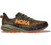 Calzado Trail marca Hoka modelo 0001147791-Aql para hombre en color marrón