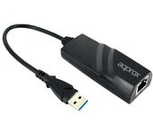 Approx adaptador usb 3.0 a rj-45 - transferencia hasta 1000mbps - cable de 19cm