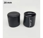 Round Rubber Chair Leg Pad 6-32mm Furniture Leg Table End Plug Pvc Silent Anti-Slip Floor Protection Cap Foot Cover