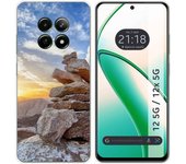 Tumundosmartphone Funda Silicona para Realme 12 5G / 12x 5G diseño Sunset Dibujos