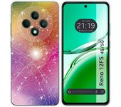 Tumundosmartphone Funda Silicona para Oppo Reno 12FS 4G / 12 FS 5G diseño Abstracto Dibujos