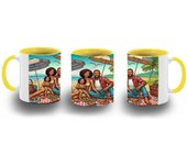 MERCHANDMANIA TAZA COLOR picnic playa familia fiesta verano amigos color mug