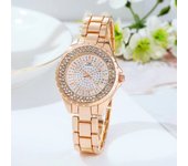 Reloj para mujer con estrellas y piedras brillantes, movimiento de cuarzo, un reloj de lujo para la mujer