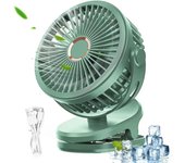 Ventilador USB 7000mah Portátil Mini Pequeño 4 Velocidades