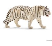 Figura Schleich Tigre Blanco Realista - Belleza Impresionante - Pelaje Blanco - Ojos Azules Brillantes