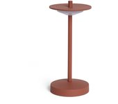 Ledkia Lámpara de Mesa LED Portátil para Exterior Metal con Batería Recargable Estepona Negro