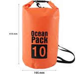 2-15L Waterproof Dry Bag Beach Swimming Bag Foldable Motorcycle Storage Pack Kayaking Rafting River Trekking Floating Water Sack