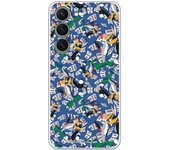 Funda compatible con Samsung Galaxy S23 - Lucas y Bugs Bunny Azul