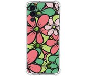 Funda Silicona Antigolpes para Vivo V23 5G diseño Flores 02 Dibujos