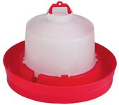 Bebedero para Pollos 1ra Edad ROJO 5 LITROS