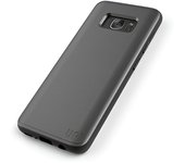 Exelium - carcasa de carga inalámbrica magnetizada - samsung® galaxy s8 - color negro