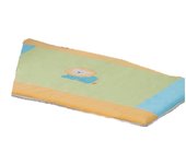 Manta Juegos Zoo 02 para Bebé - Alegre Diseño - Acolchada - Tejido Suave - Tamaño 72x91 Cm