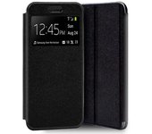 Tumundosmartphone Funda Libro Soporte con Ventana para Vivo Y70 Color Negra