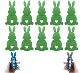 2025 Nuevo regalo de porta billetes de conejo de Pascua, clip de dinero de conejo de Pascua, relleno de canasta de Pascua, regalo de Pascua para niños/adolescentes/familia, 14 colores (10 piezas-C)