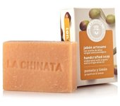 La Chinata. Pastilla de Jabón Artesano Tonificante con Aceite de Oliva Ecológico 'Pomelo Limón'