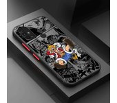 O-One Piece-Luffys Case for Samsung Galaxy A22 A24 A32 A33 A52 A72 A12 A14 A21s A50 A51 A53 A70 A72 5G Matte Armor Cover