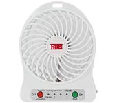 FGNS Mini ventilador de Mesa/Mano portátil recargable por Usb, Ventilador Portable tres velocidades con de luz LED recargable, Mini ventilador de escritorio, batería USB 18650, ventiladores de refrigeración