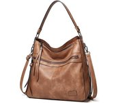 Bolso de mano Retro Para Mujer with ASA superior, Bolso de mano de Piel suave para Mujer, popular, de gran capacidad, versáthil, type Bandolera, Bolso de mano de moda