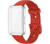 Strap+Case for Huawei Band 8 9 Accessories Replacement Bracelet Screen Protector Soft Silicone Wristband for Huawei Watch Band8