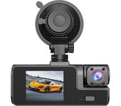 Cámara de salpicadero de coche 1080P, 3 CANALES, trasera e interior, con WiFi, DVR, grabadora de conducción, grabación en cámara, Monitor de estacionamiento 24H, Sensor G