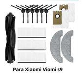 Main Side Brush Hepa Filter Dust Bag Mop Cloth Rag Spare Parts Replacement for Xiaomi Viomi S9 Robot Vacuum Cleaner Accessories