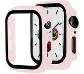 Cover for apple watch case 44mm 40mm 38mm 42mm iwatch case screen protector bumper Tempered Glass apple watch series 6 se 5 4 3