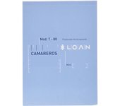 Talonario Camarero Duplicado Autocopiante T-88, 100 Hojas, 16 X 11 Cm - Pack 10 Unidades