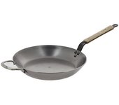 Sartén hierro mineral B con mango de haya De Buyer