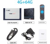 T95 Max Plus Smart Tv Box Android 9.0 Amlogic S905X3 8K 2.4G 5G Wifi TV Box Set Top Box Media player Support for Emuelec games