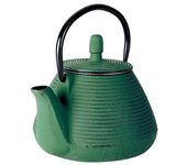 LACOR Tetera de hierro fundido Lacor - Verde - Capacidad 0,8 Litros