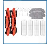 Main Side Brush Hepa Filter Mop For Xiaomi Mi Robot Vacuum Mop 2S / Mop P / Mop Pro / XMSTJQR2S / STYTJ02YM Replacement Parts