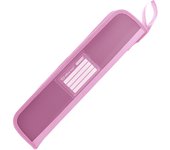 Estuche Escolar Office Box para Flautas en Polipropileno con Cierre de Cremallera y Asa Tirador - Colorline