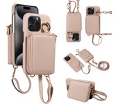 High quality Magnetic Wallet Function Phone Case for IPhone12mini 11promax 7 8 X XR XS Max Phone Case Detachable with Lashing