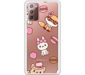 Funda compatible con Samsung Galaxy Note 20 - Patron Gatos