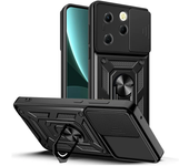 Camera Protect Case for Infinix Hot 40 Pro 40i 30 30i Hot 20 Play 12 11S NFC Infinx Zero 30 5G Armor Hybrid Ring Back Cover