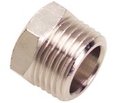 SANCO STORE - YAMATO Reductor Tuerca Cilindrica Macho 3/8 - Hembra 1/4  (Blister 2 Piezas)