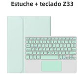 For Samsung Galaxy Tab A9 Plus 11 inch Case, Keyboard Case for Samsung Galaxy Tab A9+ 11 inch SM-X210/X216/X218