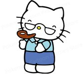2PCS Cartoon Kawaii My Melody Kuromi Cinnamoroll Hello Kitty Iron-on Transfers for Clothing DIY Thermal Stickers for T-Shirts