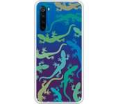 Funda compatible con Xiaomi Redmi Note 8T - Lagartijas Colores