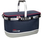 Bolsa térmica porta alimentos Cesta Pegable con asas 30L Bolsa Isotérmica para picnic, playa, camping, barbacoa, Nevera portátil pequeña Camping Comida y Bebida