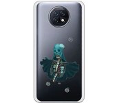 Funda compatible con Xiaomi Redmi Note 9T 5G - Esqueleto velo