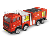 Mini Pull Back Fire Engine Car Toys Construction Set Trucks Fighting Emergence Inertial Engineering Vehicles Toy For Kids Gifts
