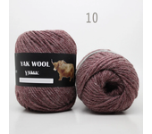 Yak Hair Coarse Wool Woven Scarf Thread Handmade DIY Material Woven Scarf Hat Line Outer Line Coarse Wool Ball