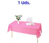 1pc Reusable Tablecloths 137x183cm BPA Free Plastic Dining Table Cover Cloth for Parties Picnic Camping Disposable Tablecloths