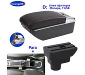 For Opel Corsa D Armrest box For Opel Corsa Car armrest Automobile support arm Interior Retrofit storage box Car accessories