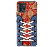 Funda Silicona Antigolpes para Motorola Moto G72 4G diseño Zapatillas 10 Dibujos