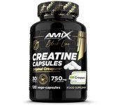 Creatine Creapure® Black 120 Cápsulas | Suplemento de Creatina Monohidrato Pura Creapure® | Amix Nutrition | Mejora el Rendimiento Físico, la Fuerza y la Potencia Muscular | Ideal para Deportistas, Atletas y Entrenamientos de Alta Intensidad 🏋️‍♂️⚡