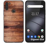 Funda Silicona para Gigaset GS4 diseño Madera 02 Dibujos