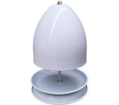 Calentador de velas de té de metal, radiador de horno de velas de té, calentadores de base única, soporte de estufa de velas de té para uso en interiores, dormitorios, oficinas - Sin vela (base de una sola capa)